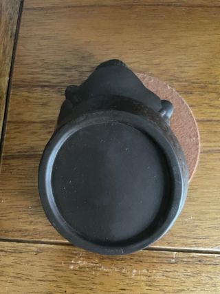 Inciensario de cerámica con peces