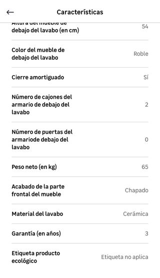 Mueble diseño  de baño suspendido 120cm