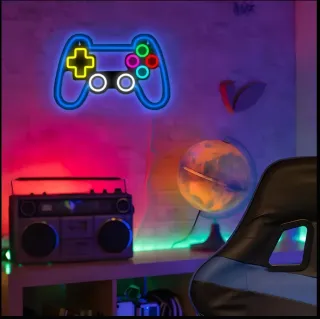 Lampada Neon LED "Controller" Multicolore