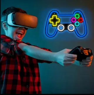 Lampada Neon LED "Controller" Multicolore