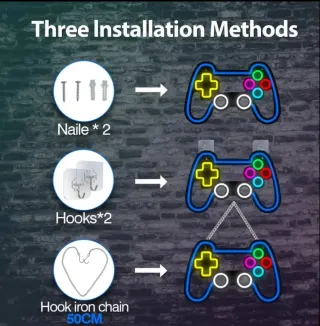 Lampada Neon LED "Controller" Multicolore