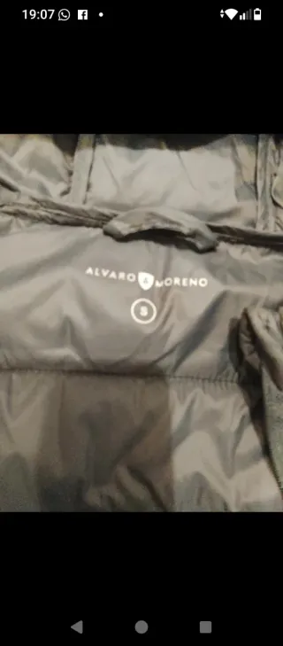 Chaqueta Álvaro Moreno Talla S Gris