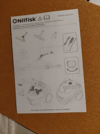 Aspiradora Nilfisk Blanca