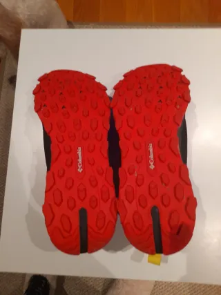 Zapatillas Columbia Senderismo Negras y Azules