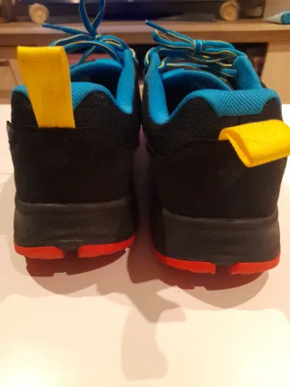 Zapatillas Columbia Senderismo Negras y Azules