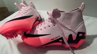 Botas de fútbol Zoom Rosa de tacos TALLLA 34