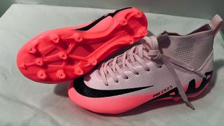 Botas de fútbol Zoom Rosa de tacos TALLLA 34