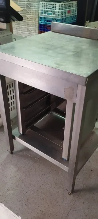 Mesa de trabajo acero inoxidable