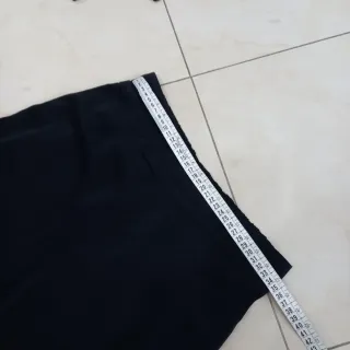 Completo Nero: Top + Pantalone Wide Leg