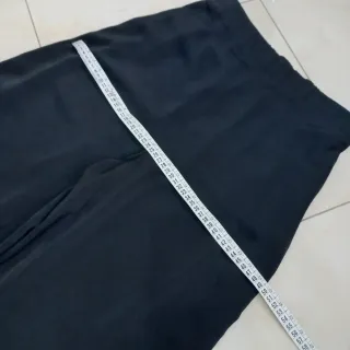 Completo Nero: Top + Pantalone Wide Leg