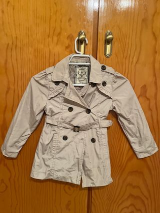Gabardina niña Mayoral beige