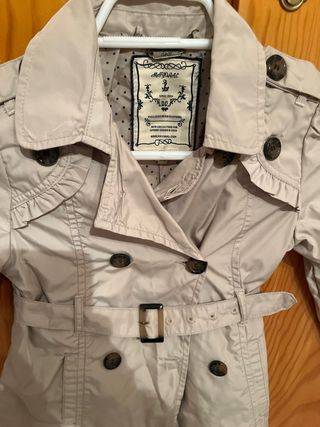 Gabardina niña Mayoral beige