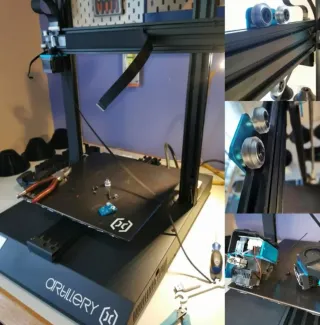 Mantenimiento y reparación impresora 3D