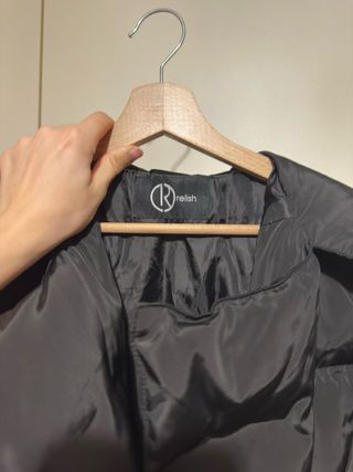 Giacca imbottita Relish nera piumino L