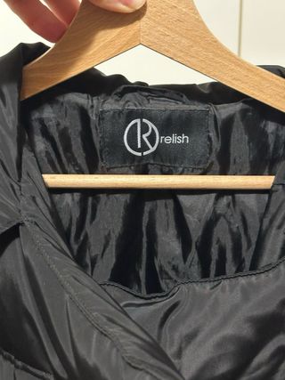 Giacca imbottita Relish nera piumino L