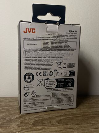 Auriculares JVC HA-A3T True Wireless Negros