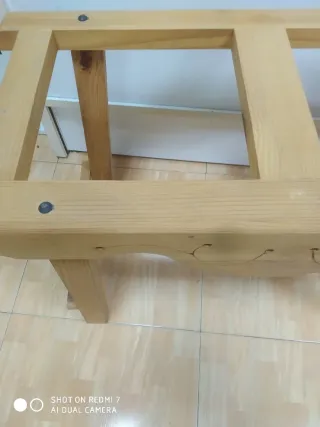 Soporte madera cantarás cerámica