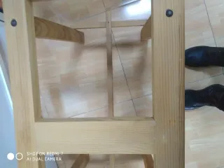 Soporte madera cantarás cerámica