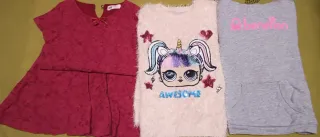 Lote 3 prendas niña 6-8 años