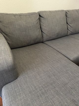Sofá modular Ikea gris tela