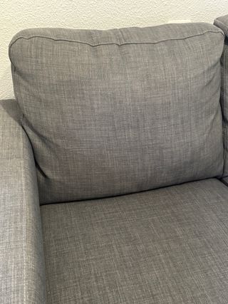 Sofá modular Ikea gris tela