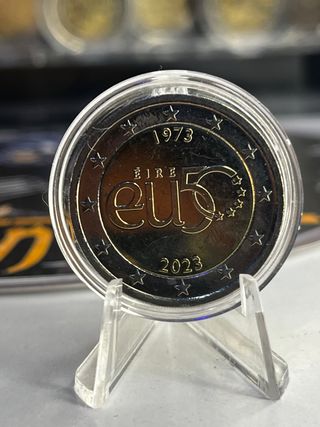 2€ Irlanda 2023 50 Años UE
