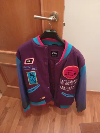 Chaqueta Zara Talla M Estampada