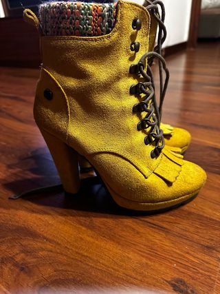 Botines tacón plataforma