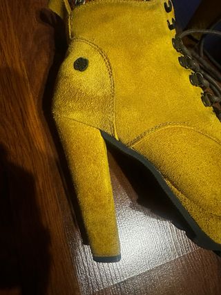 Botines tacón plataforma