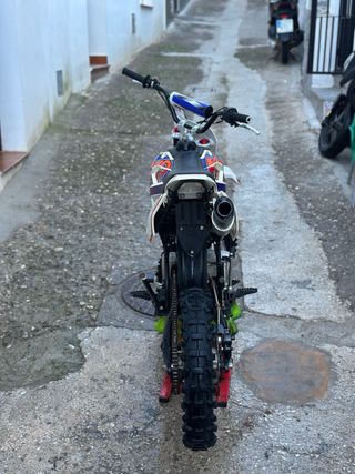 Kayo 125cc Motocross Naranja/Rojo/Blanco