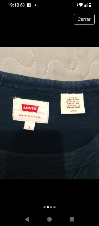 Sudadera Levi's Talla S