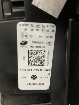 Faros Full LED para Volkswagen ID.3