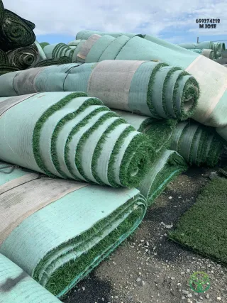 Césped artificial reciclado