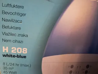 Humidificador Zibro H 208 blanco-azul