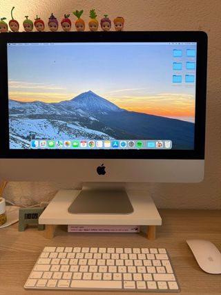 iMac Apple Plata y Blanco