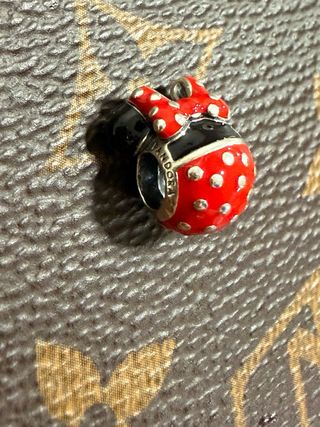 Charm Pandora Disney Minnie Mouse Rojo