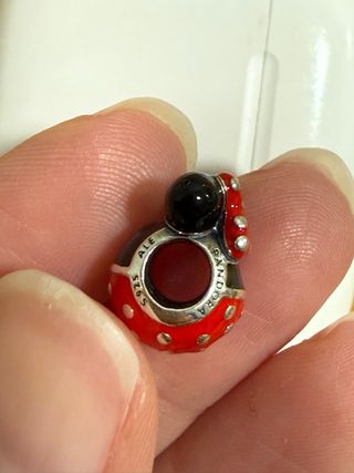 Charm Pandora Disney Minnie Mouse Rojo