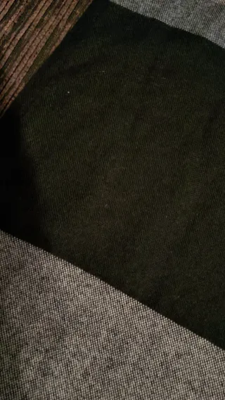 Bufanda Foulard Rayas Negro y Gris