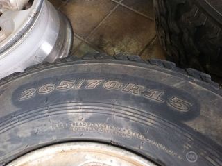 Juego de llantas mitsubishi 98751 montero v20 v40