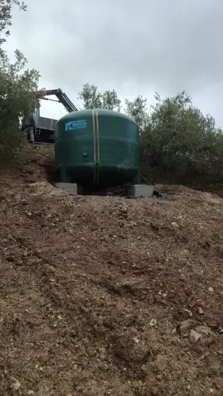 Depósito de agua  para superficie