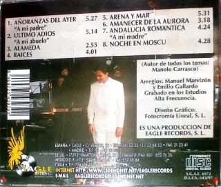 Lote 2 CD Manolo Carrasco