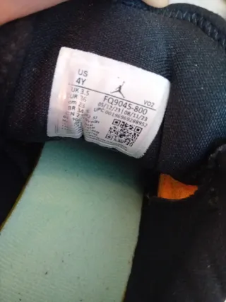 Zapatillas Baloncesto Jordan Talla 36