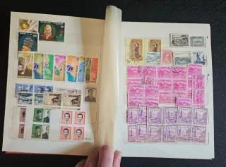 Album Francobolli Cina San Marino Messico Yemen