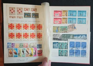 Album Francobolli Cina San Marino Messico Yemen