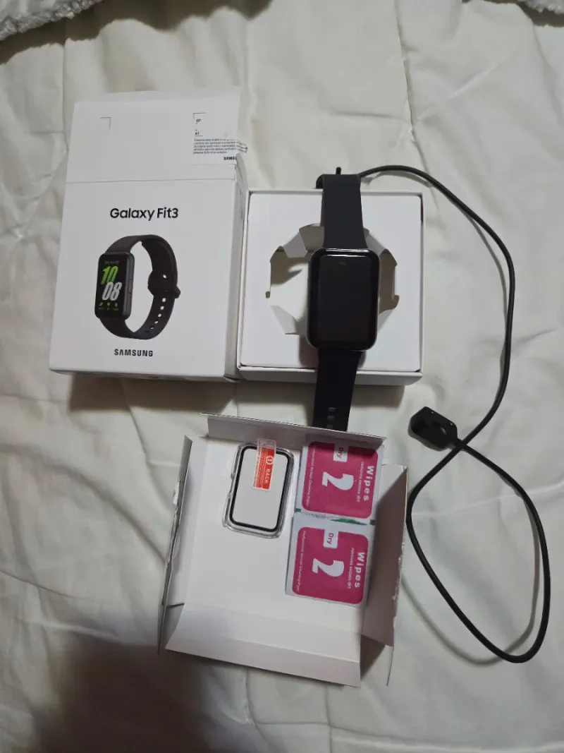 !!OFERTA!! Samsung Galaxy Fit3 Smartwatch Negro afbeelding 3