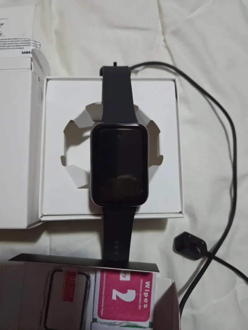 !!OFERTA!! Samsung Galaxy Fit3 Smartwatch Negro afbeelding 4