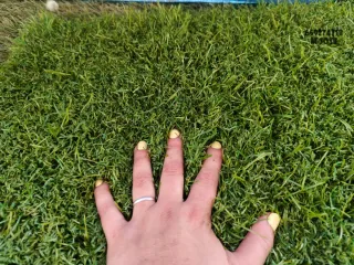 Césped artificial reciclado