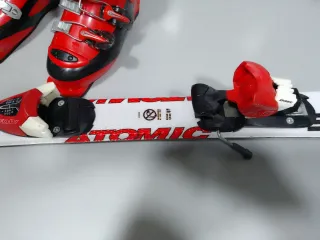 Conjunto esquí y botas niño