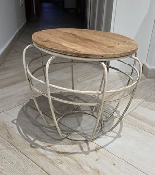 Mesillas de noche madera y metal