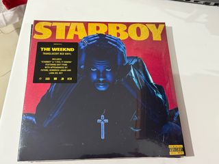 The Weeknd Starboy Vinile Rosso Traslucido